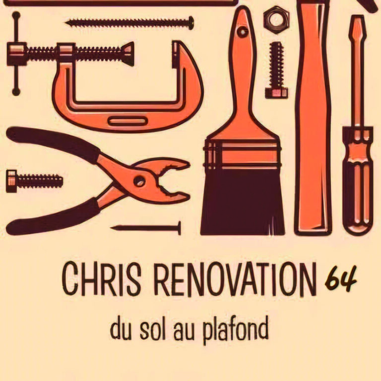 Logo Chris Rénovation 64, peinture en bâtiment à Sedzère près de Morlaàs